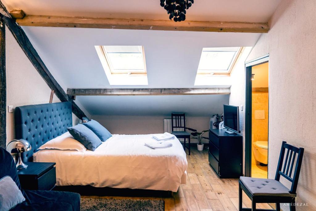 La Ferme Des Moulineaux Hotel Bailly  ภายนอก รูปภาพ